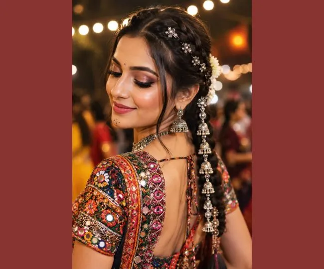 hairstyles for dandiya night (4)