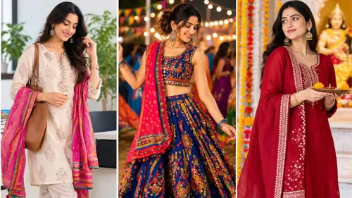 navratri look under 1500