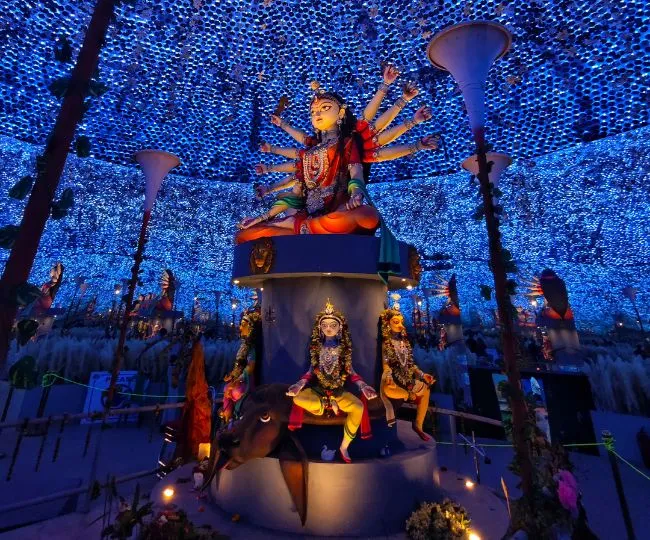 durga puja pandal