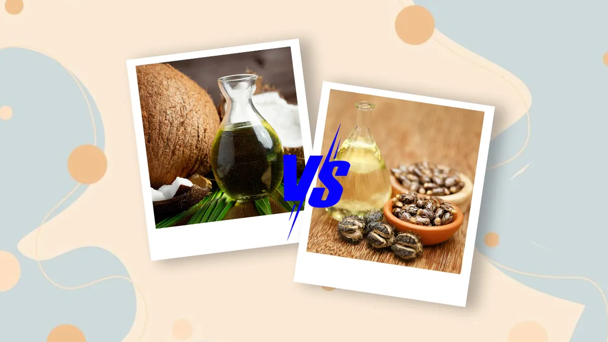 castor oil vs coconut which is best for hair