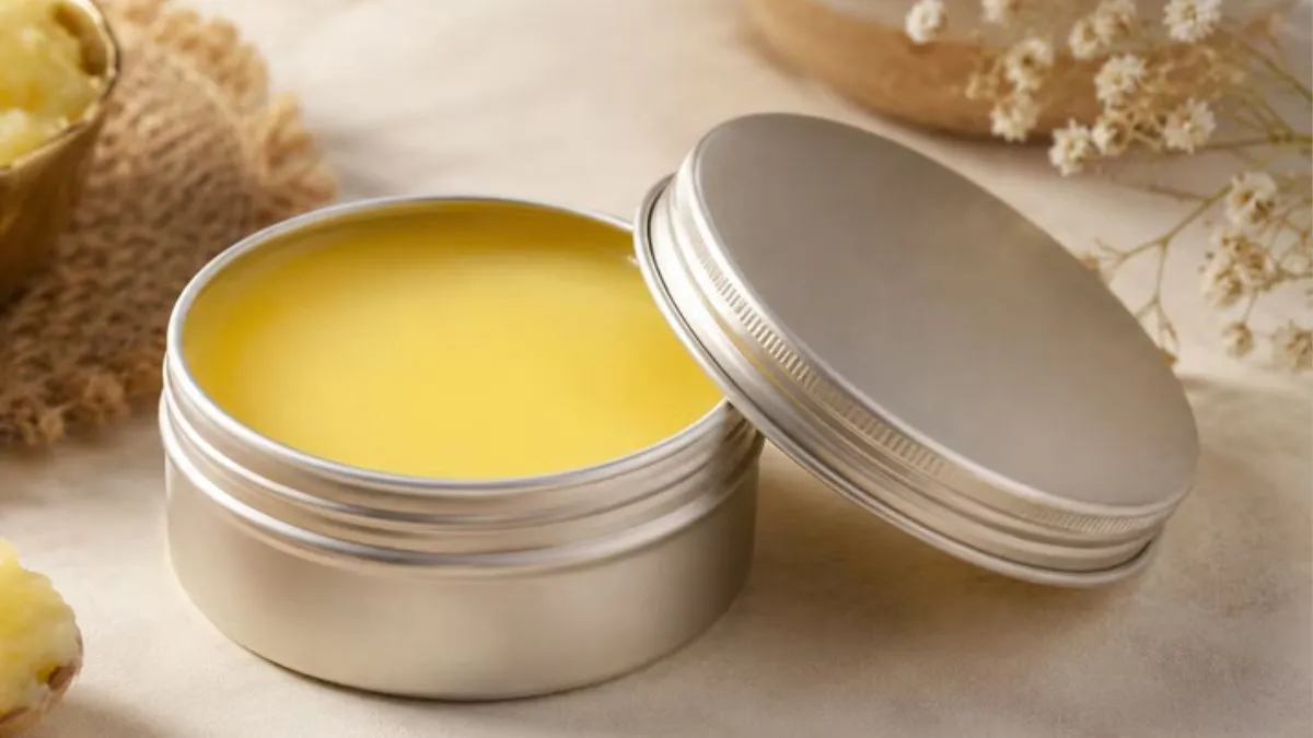 homemade lip balm from ghee (2)