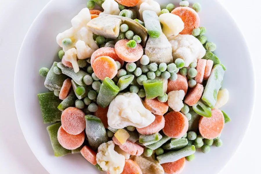 Frozen vegetables
