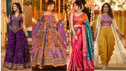 how to get a festive look without heavy lehengas