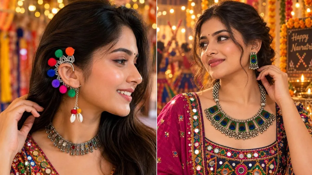 navratri dandiya night jewellery