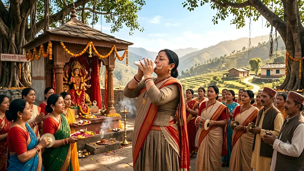 Maa Durga ki Puja