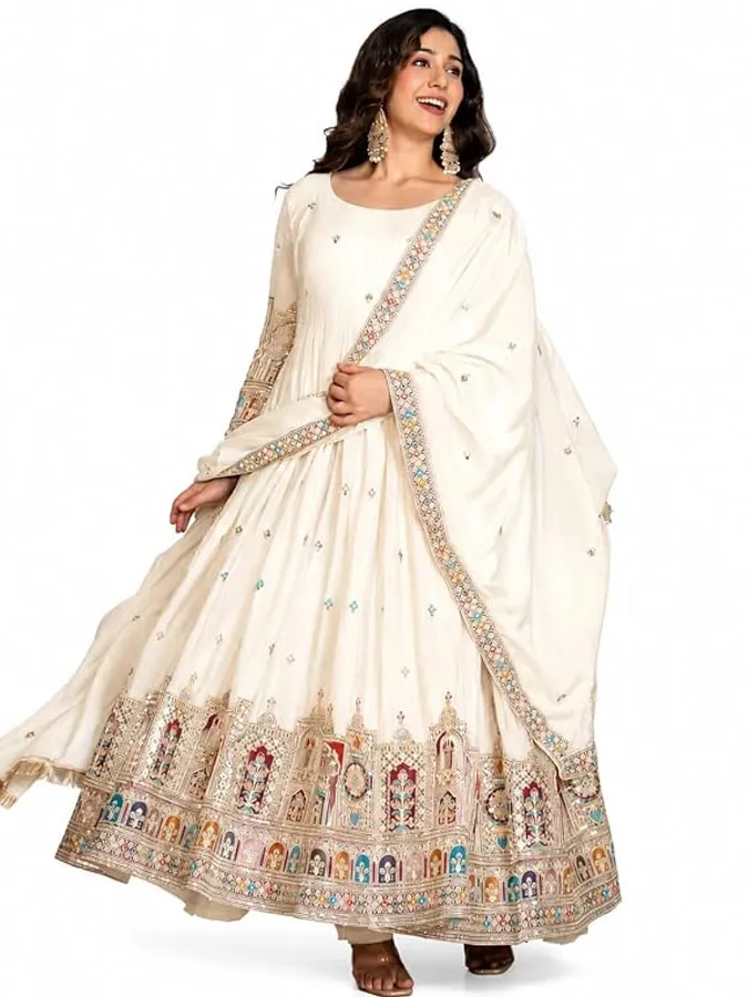 anarkali gown