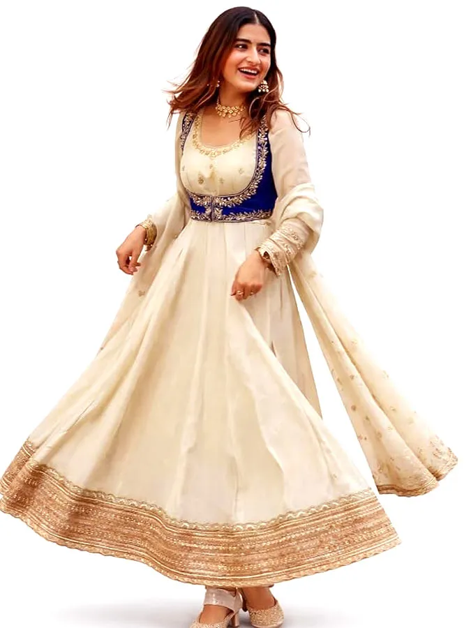 jacket anarkali suit