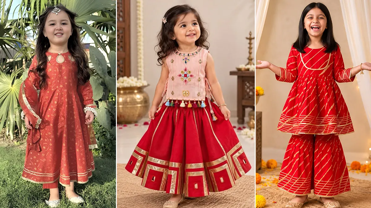 Kanya Pujan 2026 Dress For Baby Girl