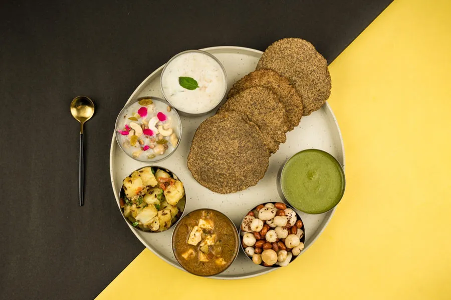 navratri thali