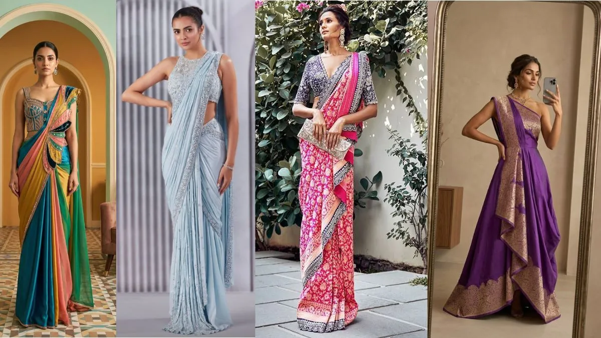 handfree waterfall drape