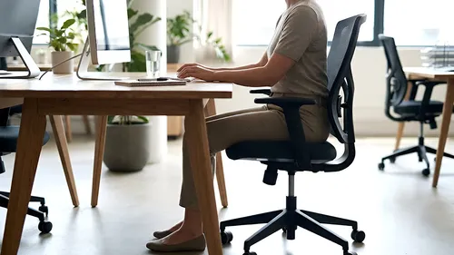 office chair sitting posture