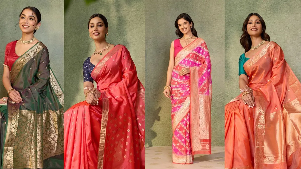cutwork Banarasi Sarees