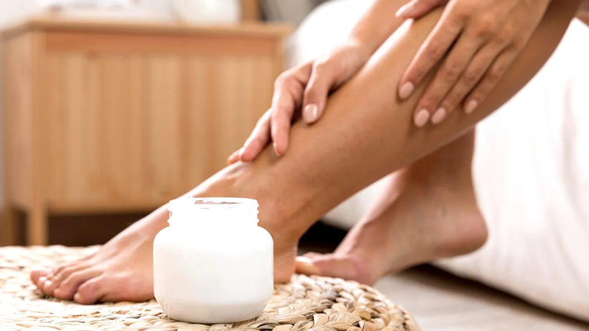 ghee rubbing benefits on foot