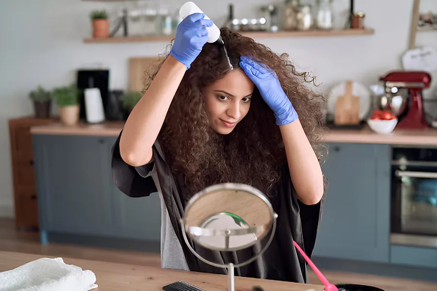 hair dye remove tips