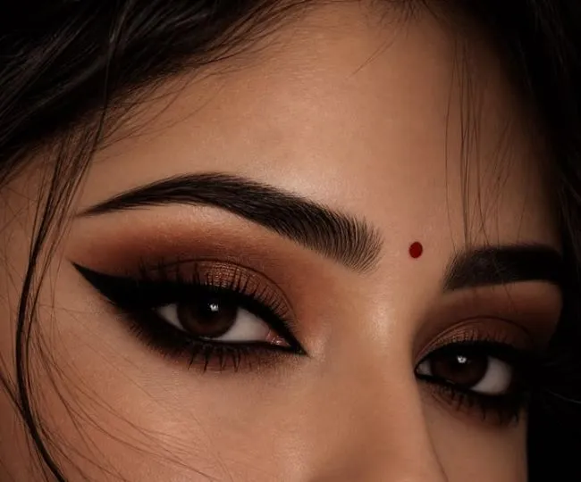 bengali smokey eye makeup