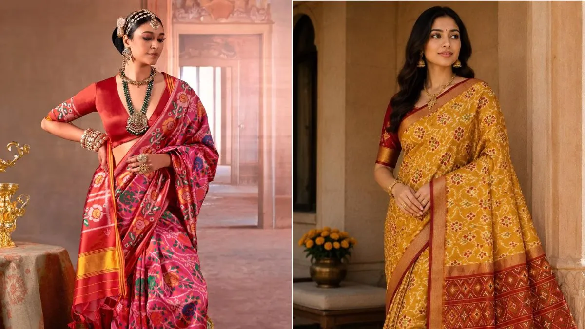 gujarati patan patola saree speciality