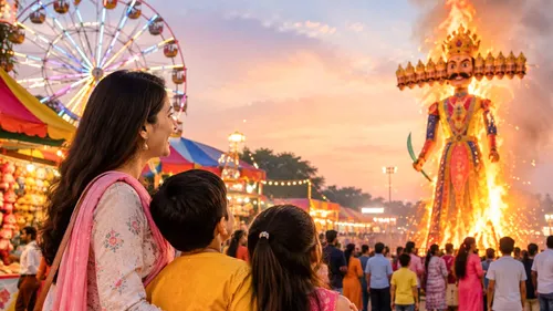 dussehra mela safety tips for kids