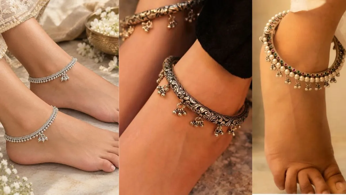 Minimalist Kada Payal Designs