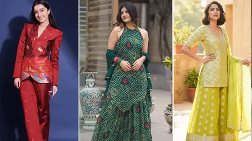 how to make trendy outfits from mothers old sarees