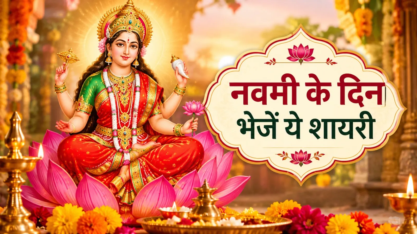 Navratri 2026 Samapan Shayari