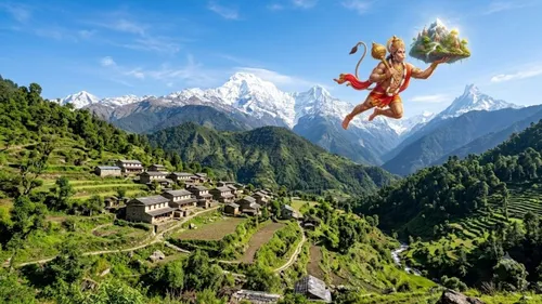 dronagiri village of uttarakhand where hanuman ji not worshipped