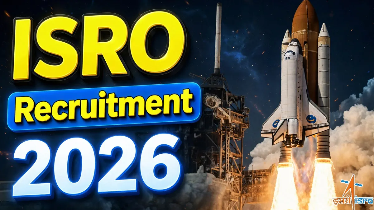 ISRO recruitment 2026 Qualification And Important Details