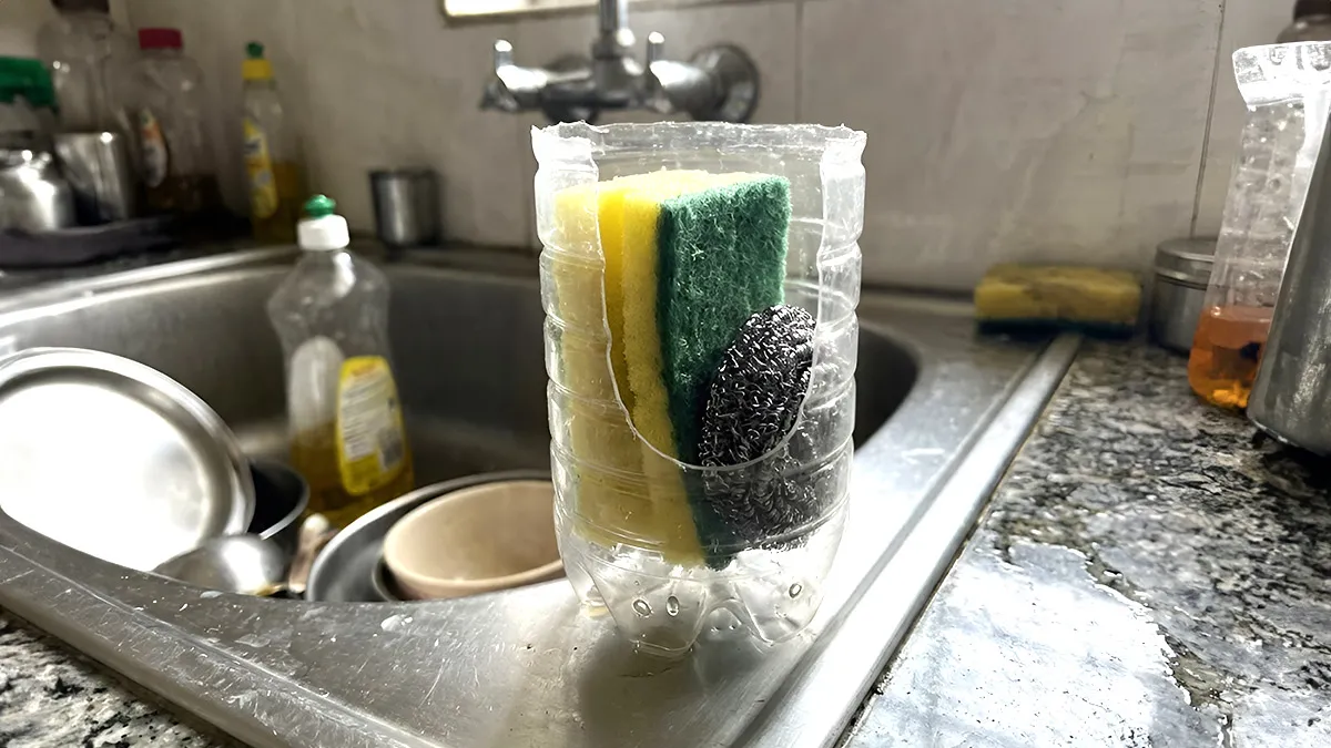 plastic bottle reuse ideas for kitchen
