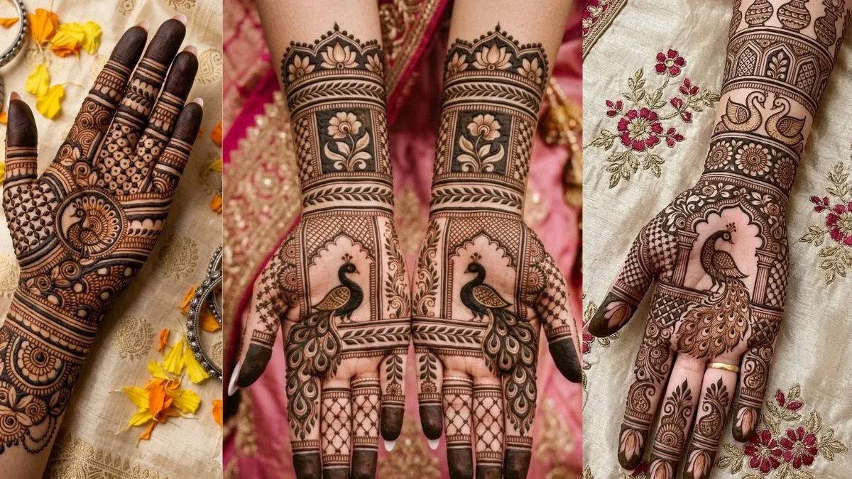 Rajasthani Front Hand Mehndi Designs