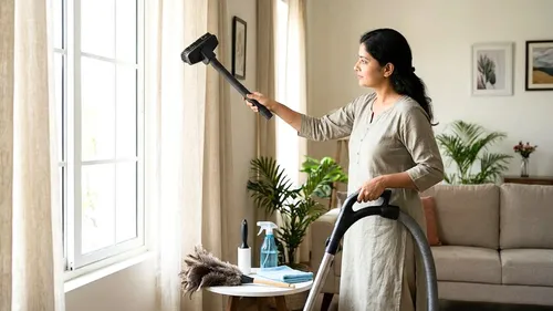 quick curtain dusting methods
