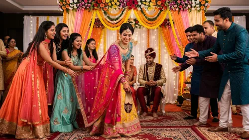 Why Bride's Sisters Steal Groom's Shoes