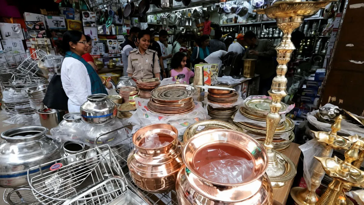 Dhanteras Utensil Buying Tradition