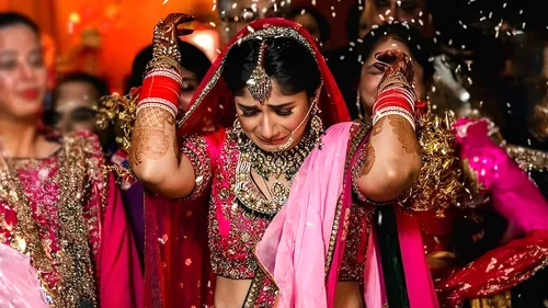 Vidai Ke samay dulhan chawal kyu dalti hain