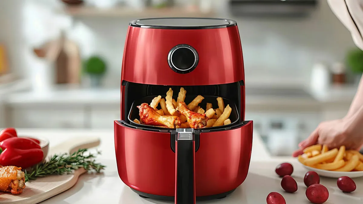 how to remove stubborn air fryer odours