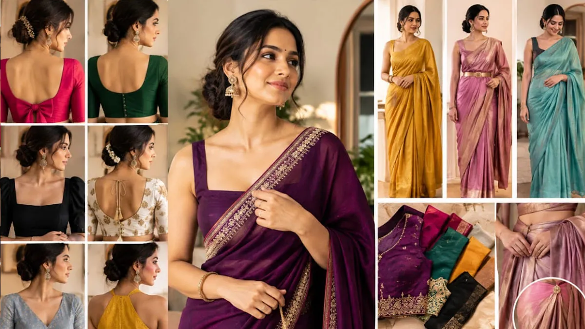 Creative ways to wear old sarees
