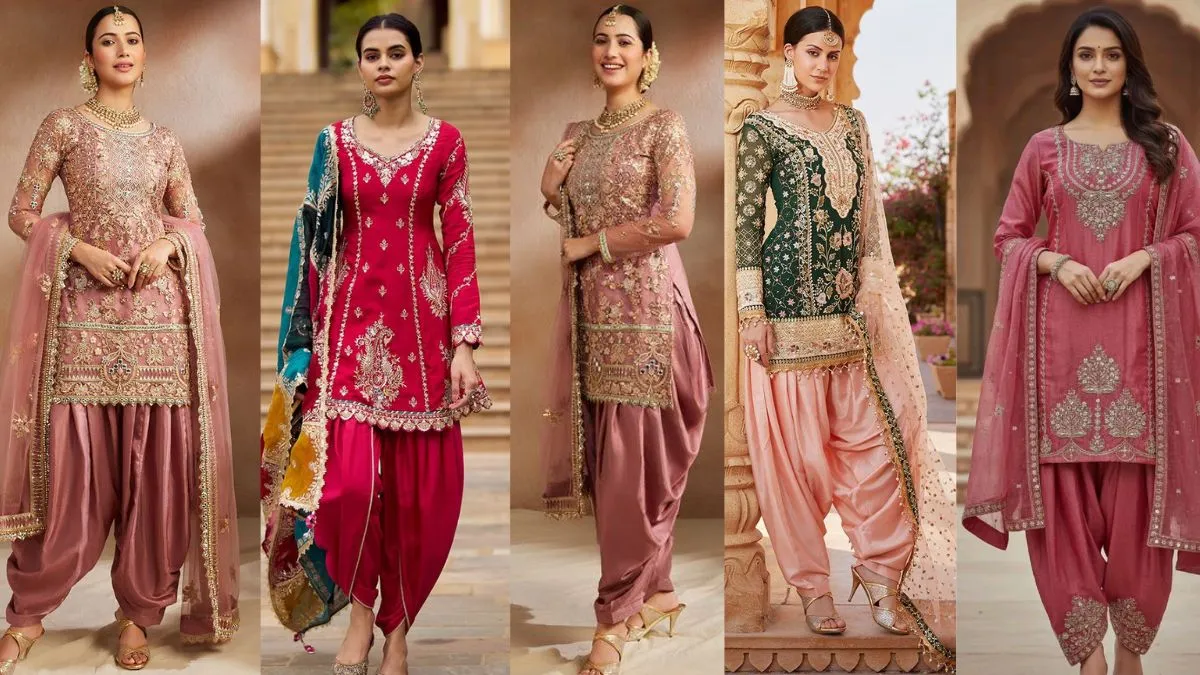 Heavy Embroidered Punjabi Suits for a Stunning Look