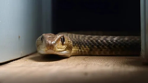 reasons for snakes entering home