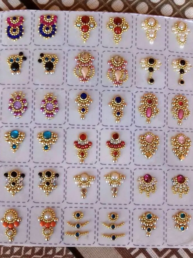 MultiColor Diamond Bindi