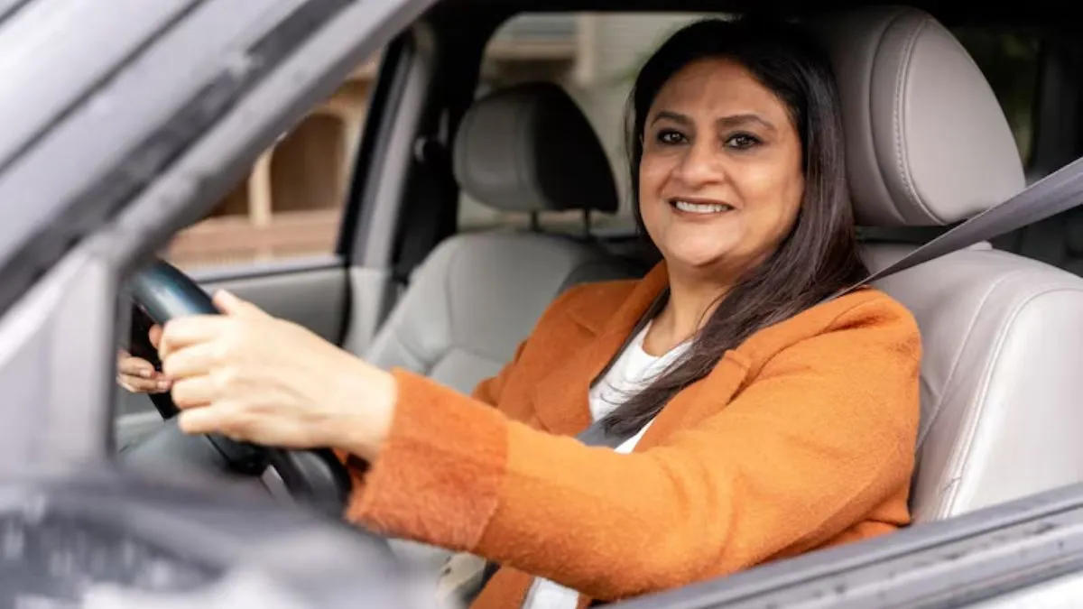 Women driving confidence