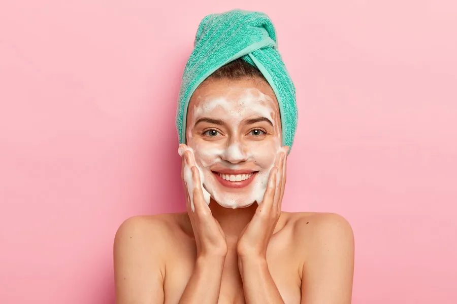 cleansing for skin glow