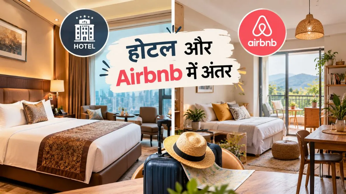 difference between hotel and airbnb