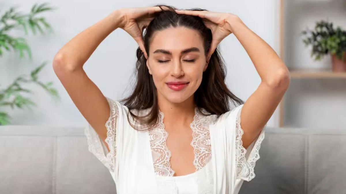hair care routine for office going women