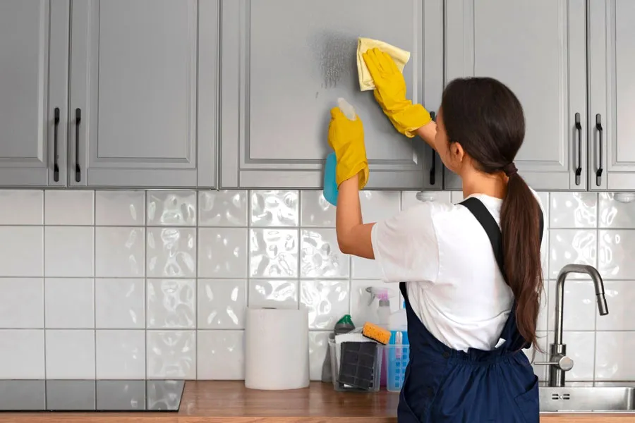 kitchen cleaning