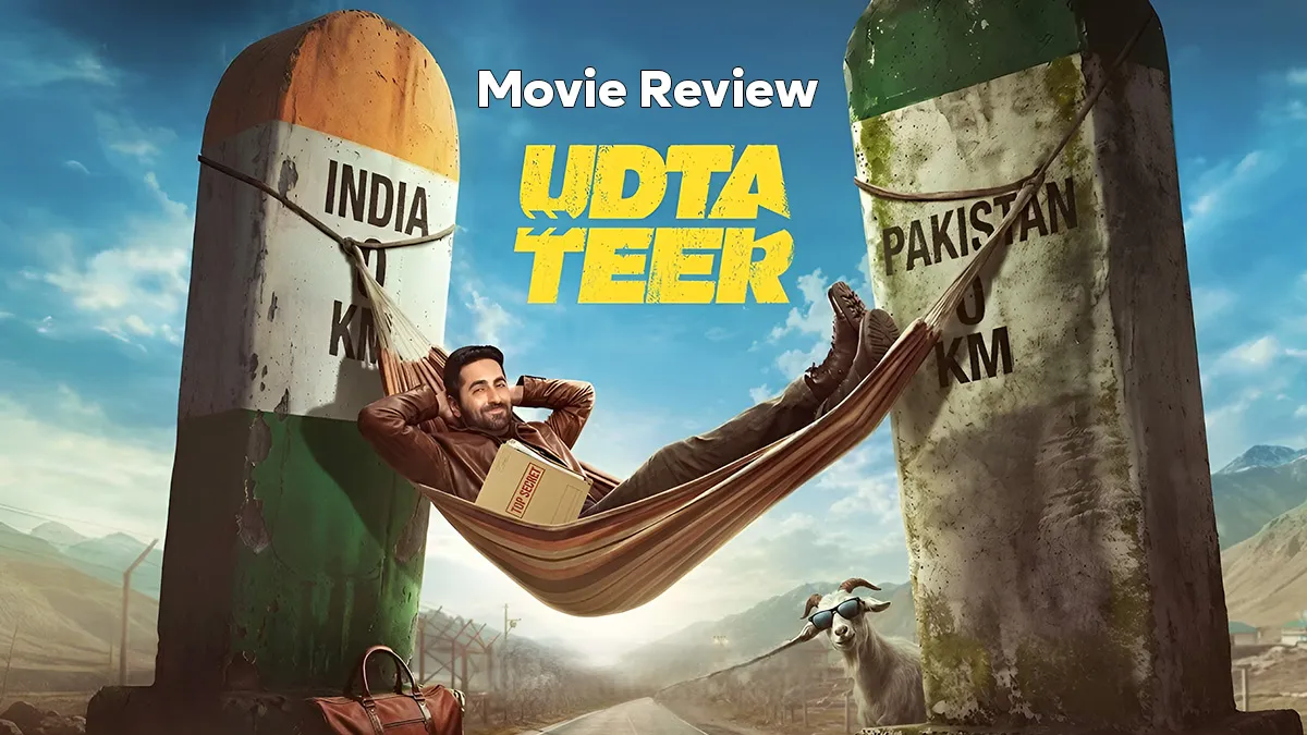 udta teer review ayushmann khurrana sara ali khan spy comedy film