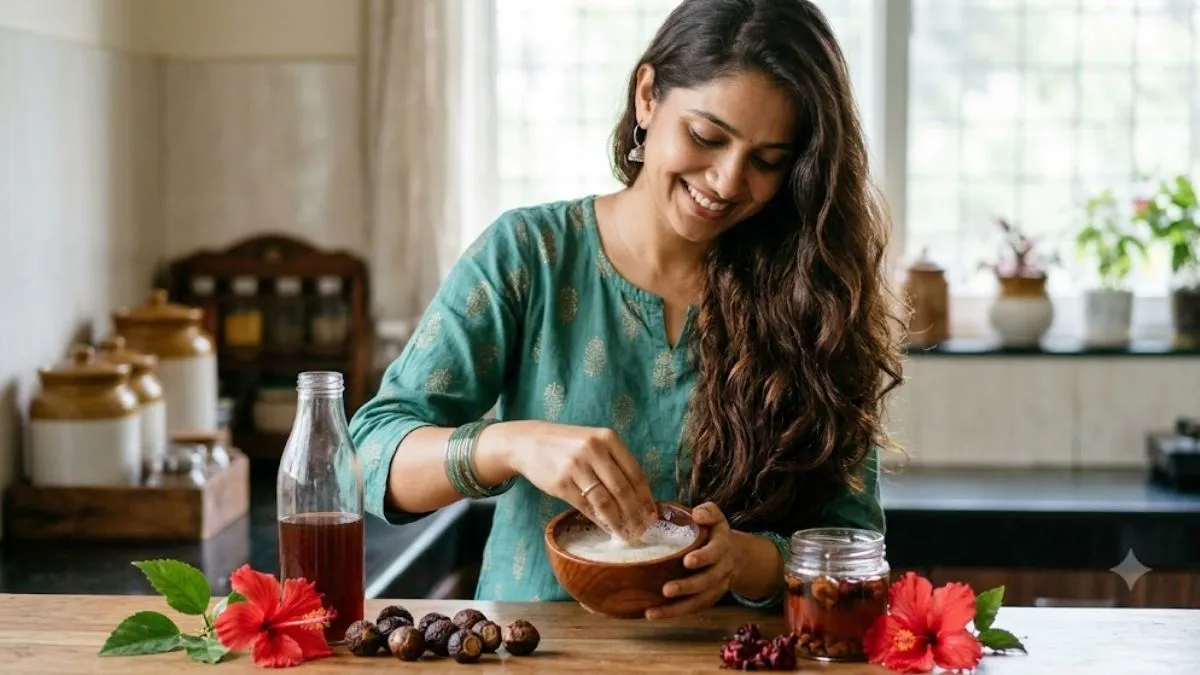 homemade herbal shampoo