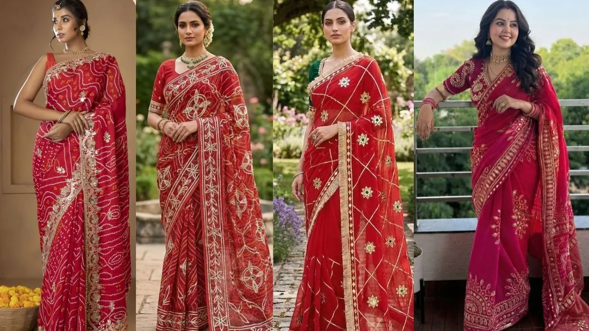 gotta pati designer saree