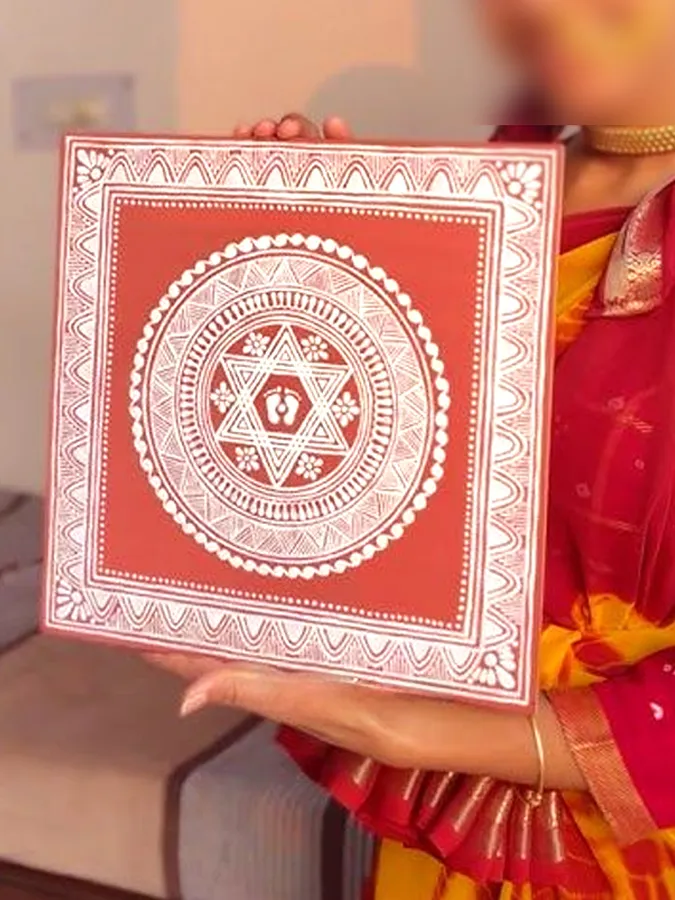 Nainital Rangoli Aipan Chowki