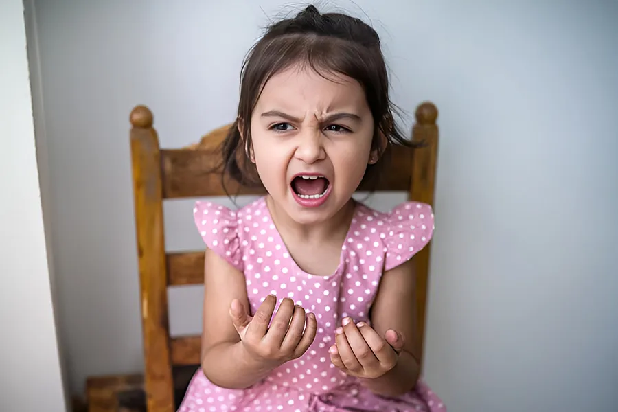 kids angry