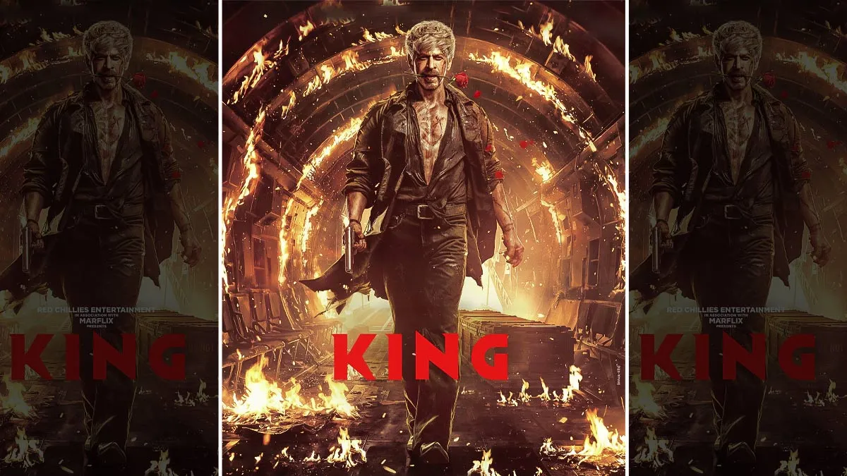 shahrukh khan king poster out