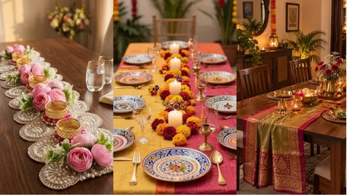 how to style a festive tablescape for card parties and family dinners