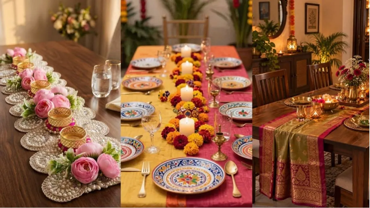 how to style a festive tablescape for card parties and family dinners
